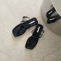A965 套指 1.5cm ｜正韓韓國代購｜斜邊 T字 平底 涼鞋｜OIOI KOREA｜2229-規格圖7