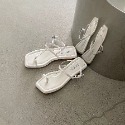 A965 套指 1.5cm ｜正韓韓國代購｜斜邊 T字 平底 涼鞋｜OIOI KOREA｜2229-規格圖7