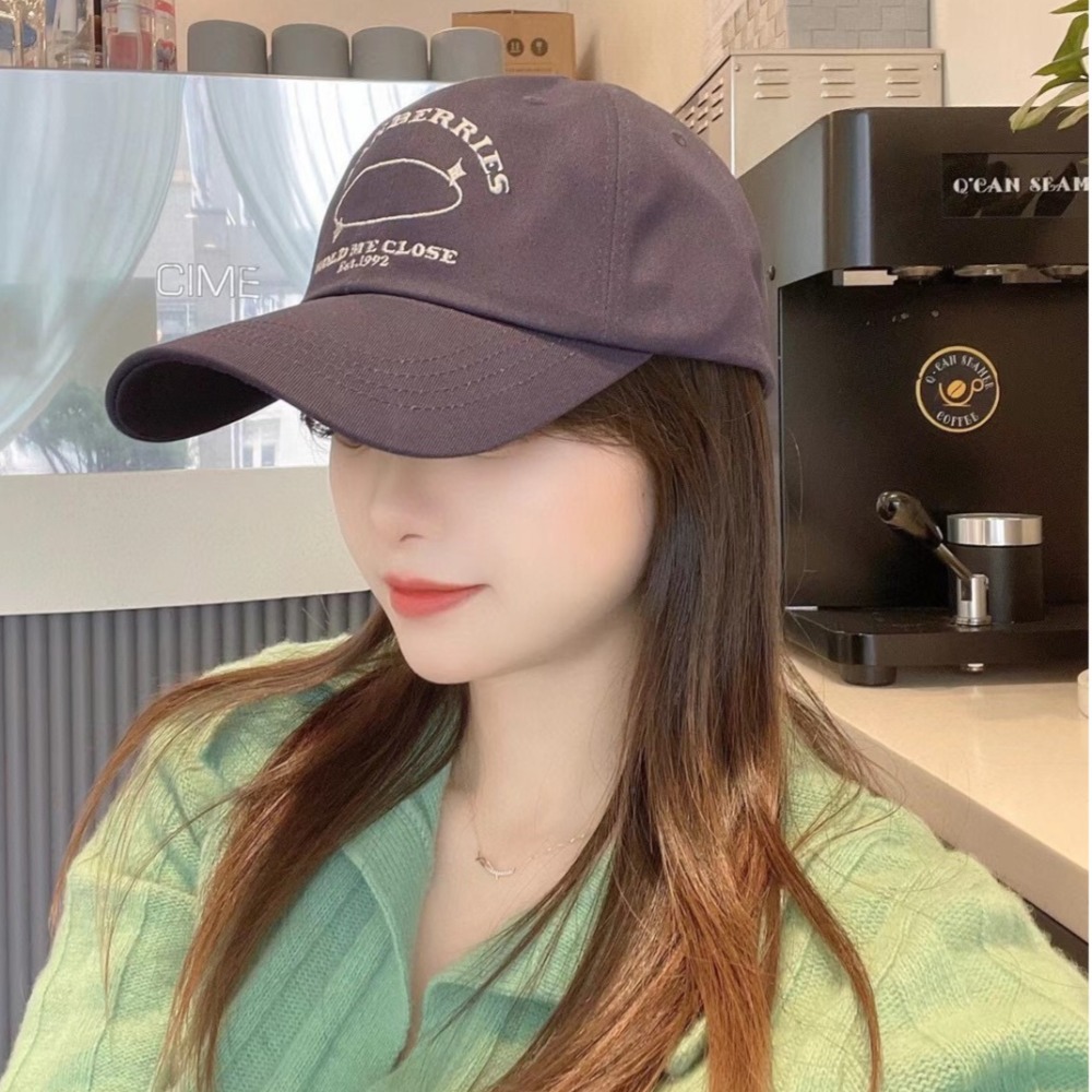 C063 帽型正 ｜正韓韓國代購｜刺繡圖騰 棒球帽 遮陽 帽子 東大門空運｜OIOI KOREA｜-細節圖6