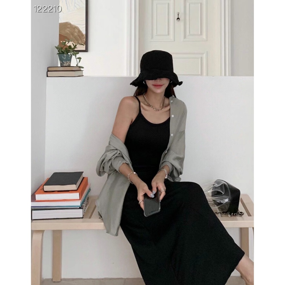 C064 素色 牛仔 ｜正韓韓國代購｜休閒 漁夫帽 遮陽 帽子｜OIOI KOREA｜東大門空運｜-細節圖5