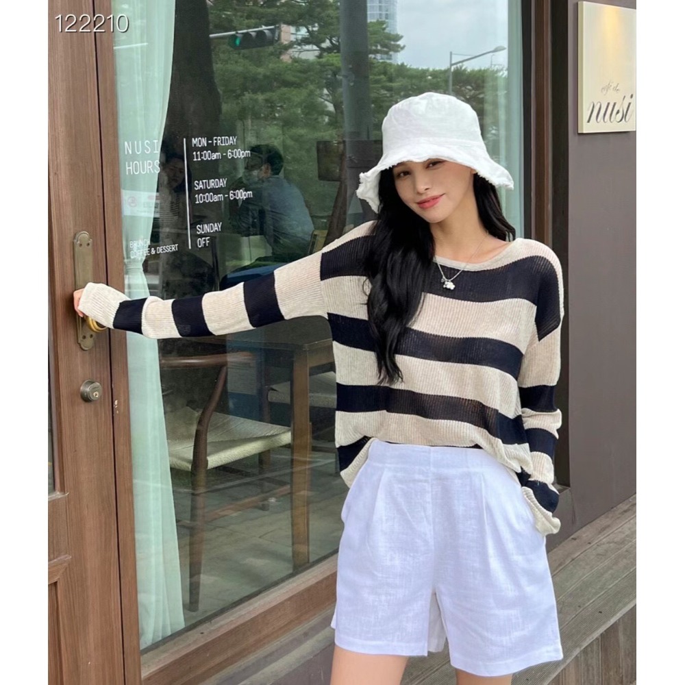 C064 素色 牛仔 ｜正韓韓國代購｜休閒 漁夫帽 遮陽 帽子｜OIOI KOREA｜東大門空運｜-細節圖9