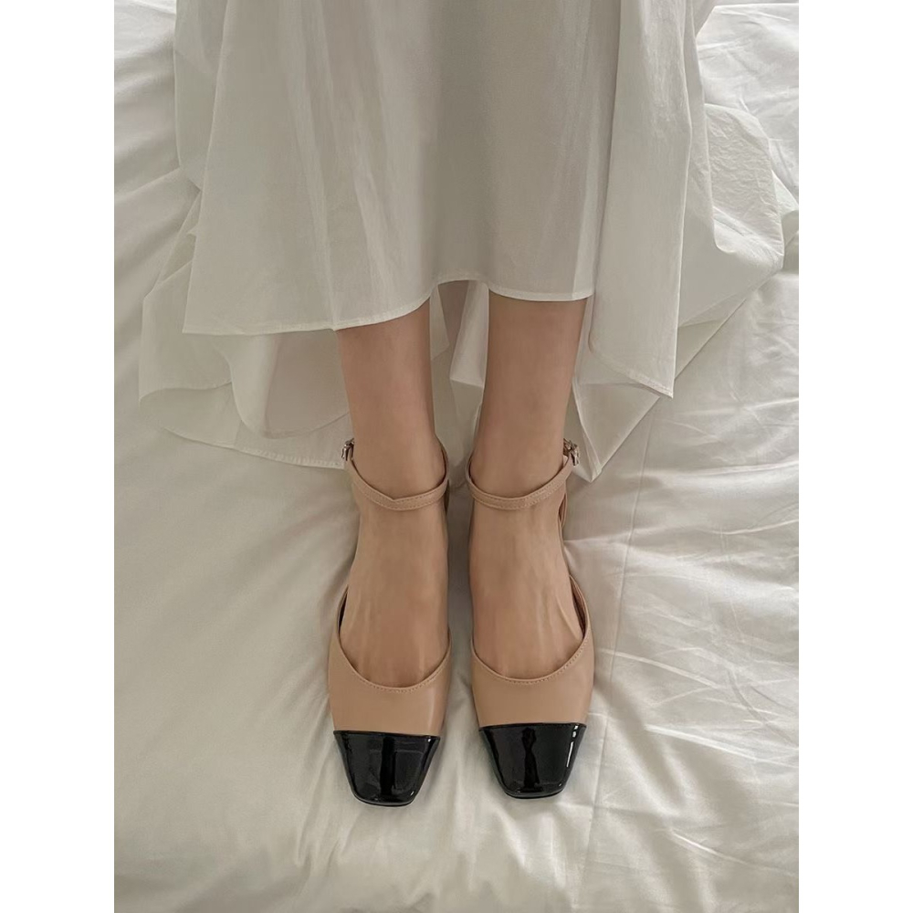 小香風 A157 瑪麗珍鞋 包頭 圓頭 平底 ｜OIOI KOREA｜正韓韓國代購｜2203-細節圖4