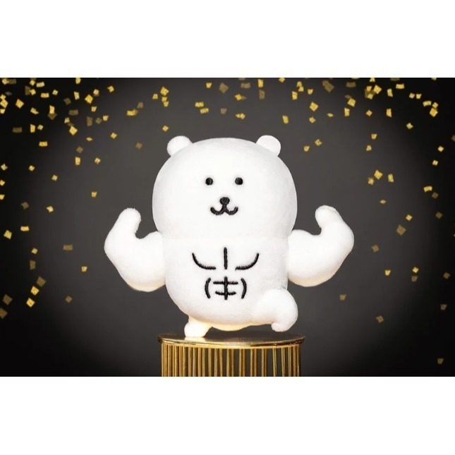 正版 日本購回 長野熊 肌肉熊 健身熊 健美熊  掛件 吊飾 長野老師 NAGANO ナガノJOKER BEAR-細節圖2