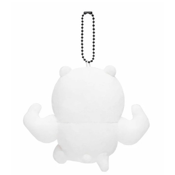 正版 日本購回 長野熊 肌肉熊 健身熊 健美熊  掛件 吊飾 長野老師 NAGANO ナガノJOKER BEAR-細節圖4