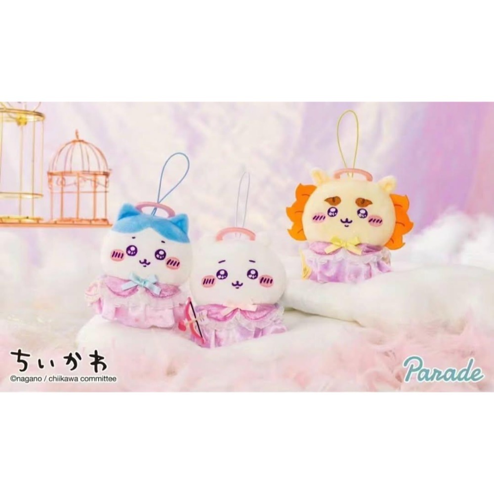 正版 日本帶回 Chiikawa 吉伊卡哇 天使 獅薩 景品 吊飾 掛件 景品-細節圖2