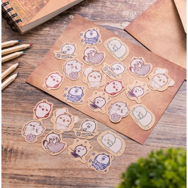 正版 日本購回 長野熊 素描風吊飾 回憶的素描 碎片貼紙 NAGANO ナガノながの-細節圖5