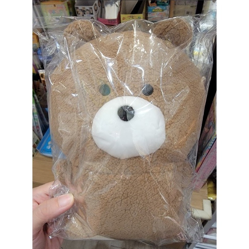 現貨 正版 官方購買  Chiikawa 吉伊卡哇的小熊 咖啡色小熊 鈴鐺熊  鈴鐺小熊 圓臉 安撫娃娃-細節圖3