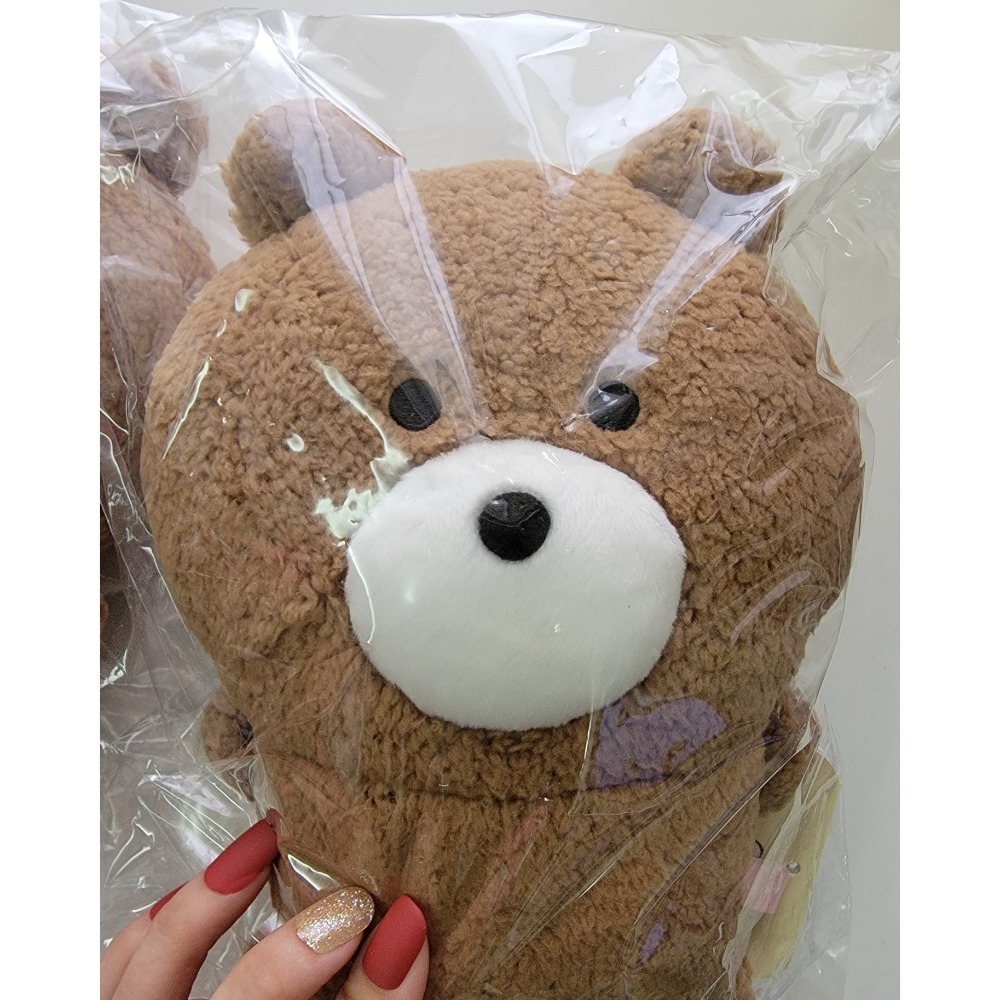 現貨 正版 官方購買  Chiikawa 吉伊卡哇的小熊 咖啡色小熊 鈴鐺熊  鈴鐺小熊 圓臉 安撫娃娃-細節圖8