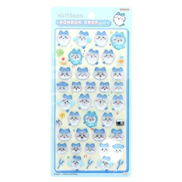 正版 日本帶回 吉伊卡哇 立體 水晶 貼紙 水滴-規格圖6