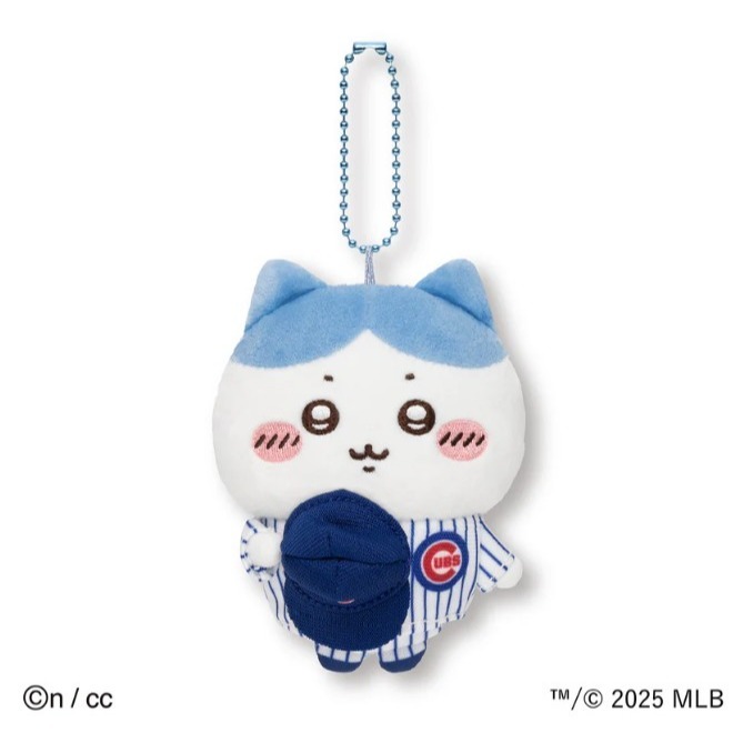 日本購回  吉伊卡哇×MLB TOKYO SERIES 吊飾 棒球 小熊隊 東京棒球-細節圖3