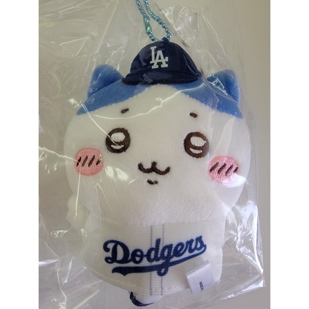 日本購回  吉伊卡哇×MLB TOKYO SERIES 吊飾 棒球 道奇隊  東京棒球-規格圖7