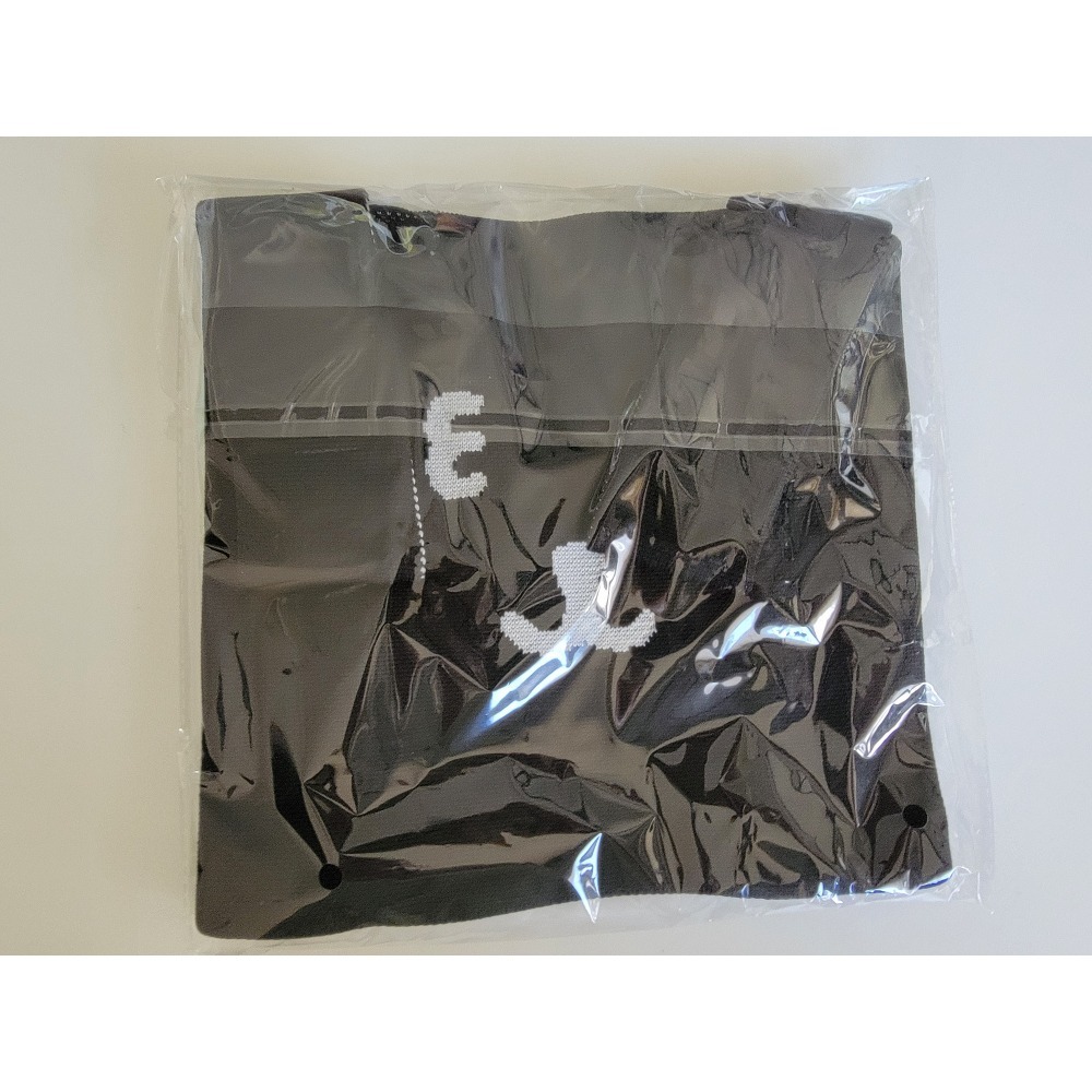 吉伊卡哇 NAGANO 自嘲熊 Nagano Characters 彩色針織包 (黑色) 活動式肩帶 揹帶-細節圖5