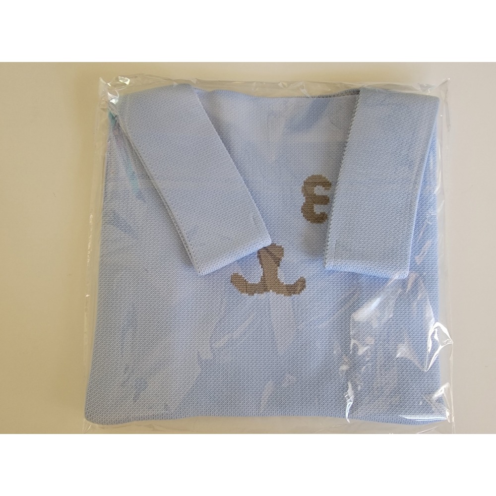 吉伊卡哇 NAGANO 自嘲熊 Nagano Characters 彩色針織包 (淺藍色) 活動式肩帶 揹帶-細節圖5