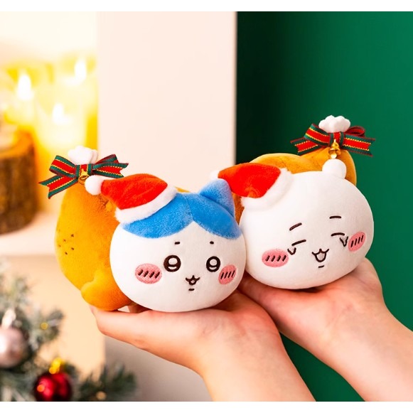 現貨 正版 官方購買 Chiikawa 吉伊卡哇 聖誕節 麋鹿 火雞 造型 變裝 絨毛娃娃 掛件 吊飾-細節圖2