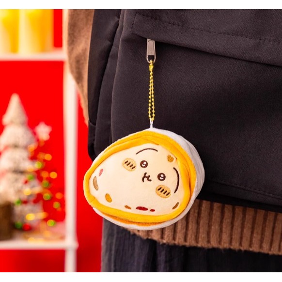 現貨 正版 官方購買 Chiikawa 吉伊卡哇 聖誕節 麋鹿 火雞 造型 變裝 絨毛娃娃 掛件 吊飾-細節圖3