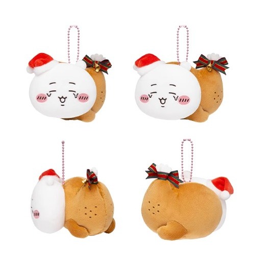 現貨 正版 官方購買 Chiikawa 吉伊卡哇 聖誕節 麋鹿 火雞 造型 變裝 絨毛娃娃 掛件 吊飾-細節圖5