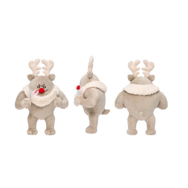 現貨 正版 官方購買 Chiikawa 吉伊卡哇 聖誕節 麋鹿 火雞 造型 變裝 絨毛娃娃 掛件 吊飾-細節圖8