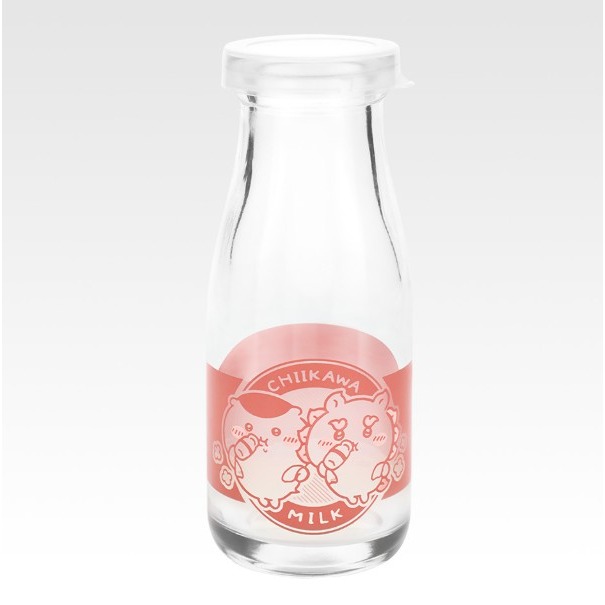 吉伊卡哇 一番賞 溫泉 E賞 牛奶瓶 玻璃瓶 牛奶罐-規格圖2