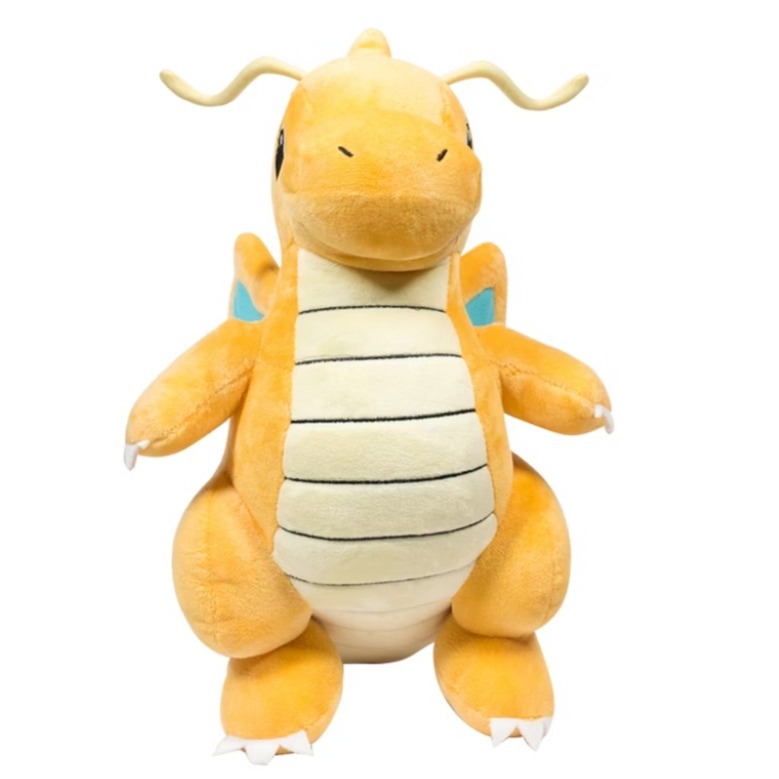 樂玩多 寶可夢 30cm 快龍 娃娃 蝴蝶結 正版授權商品  圖片來源：樂玩多官網  不保官瑕牌損-細節圖2