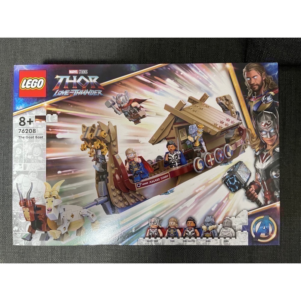 ［阿基米鵝］LEGO 76208 雷神索爾山羊戰船 全新未拆（已絕版）-細節圖2