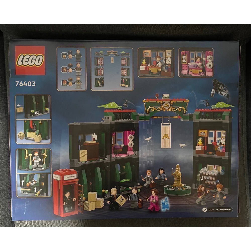 ［阿基米鵝］LEGO 76403 哈利波特魔法部 全新未拆（已絕版）-細節圖2