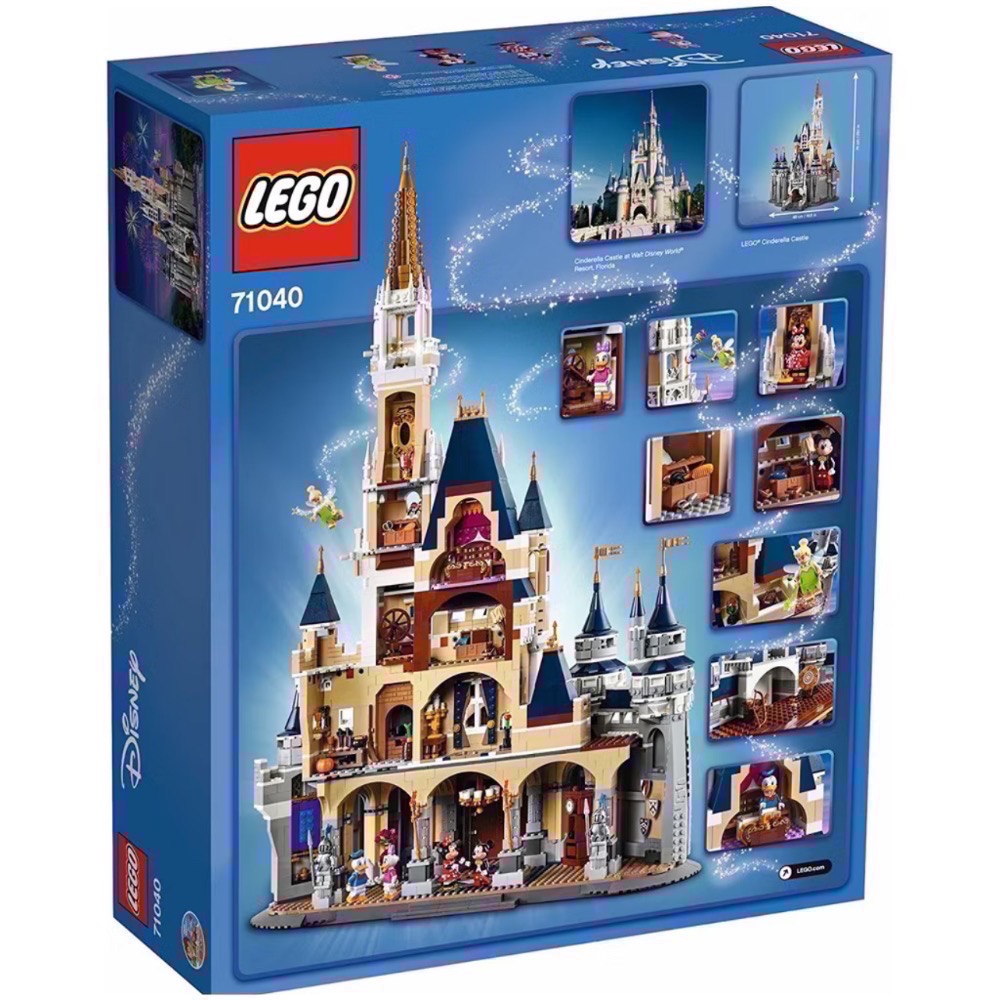 ［阿基米鵝］LEGO  71040 迪士尼城堡 全新未拆（已絕版）-細節圖2