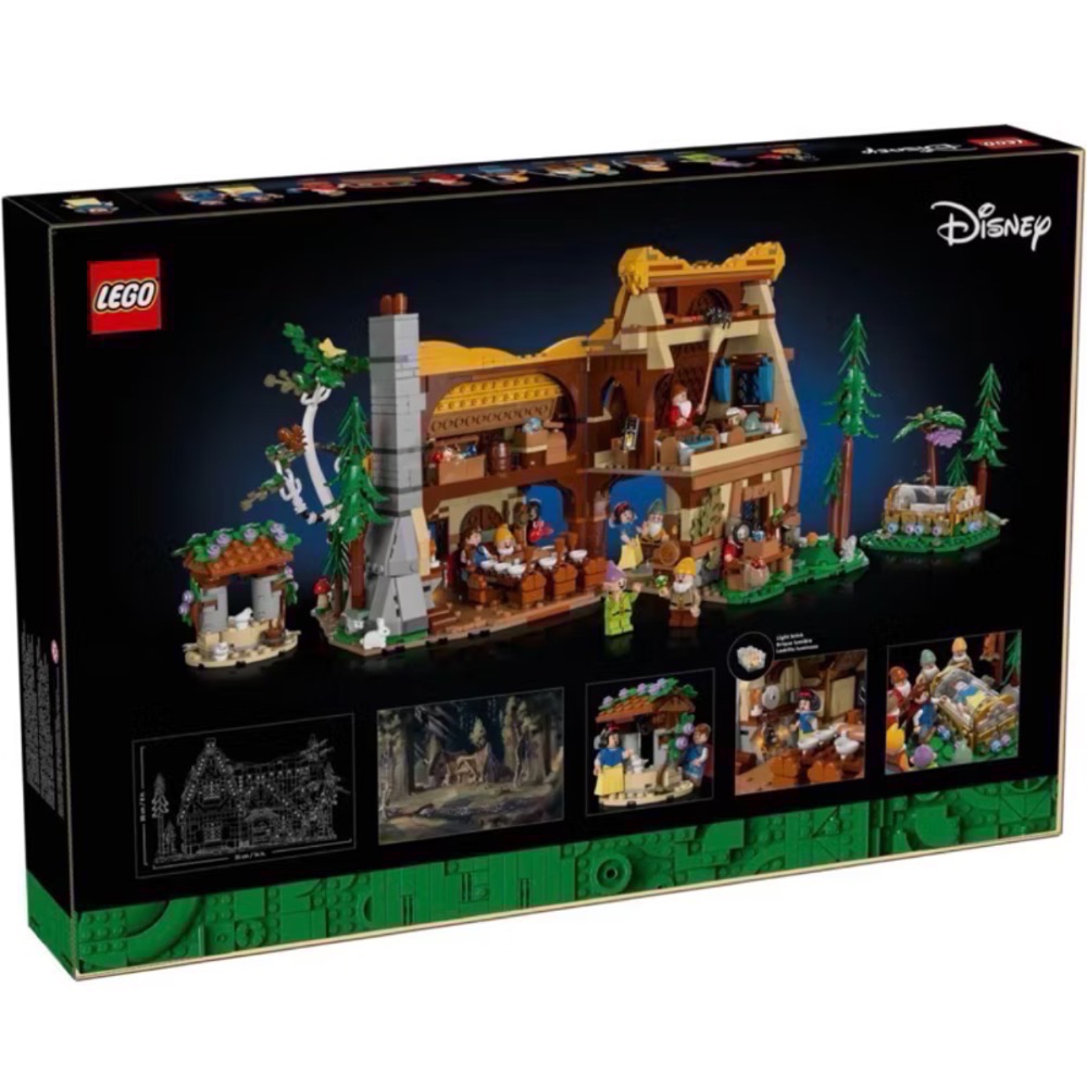 ［阿基米鵝］LEGO 43242 白雪公主 七個小矮人 全新未拆-細節圖2