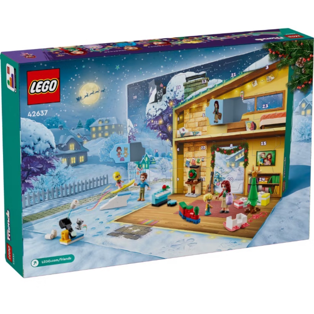 ［阿基米鵝］LEGO 42637 Friends聖誕驚喜月曆 2024-細節圖2