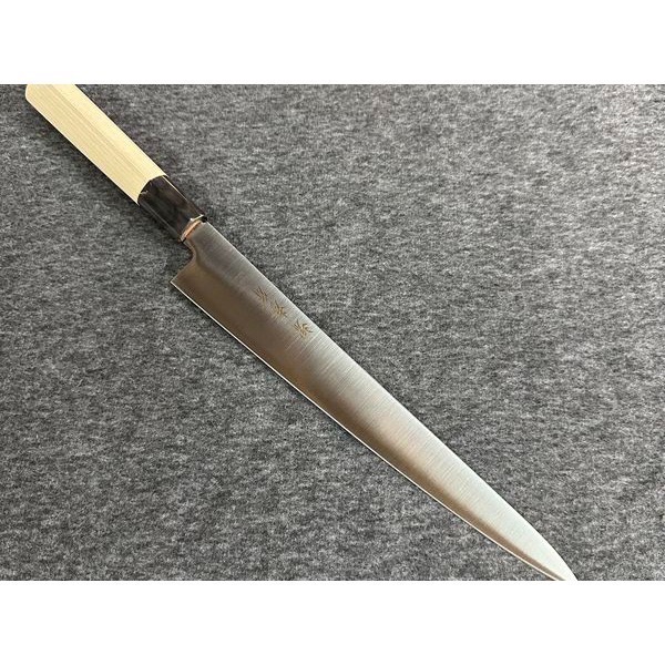 台中菜刀王日本堺孝行 INOX 鋼 和筋引 240mm ～-細節圖4