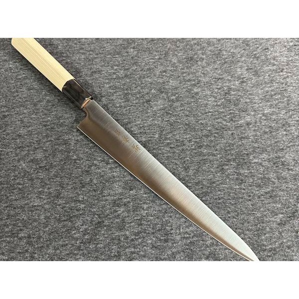 台中菜刀王日本堺孝行 INOX 鋼 和筋引 240mm ～全館超取免運～-細節圖4