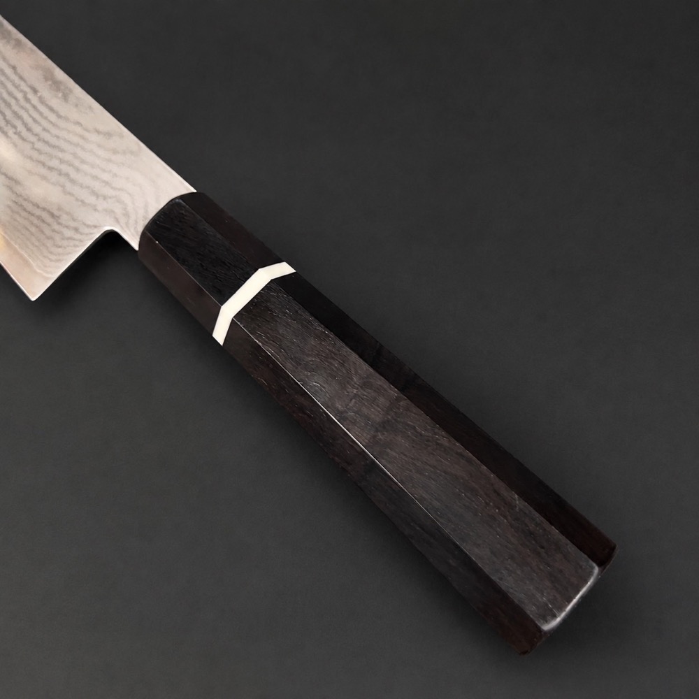 黑丹VG10大馬士革積層三德刀 18cm-細節圖5
