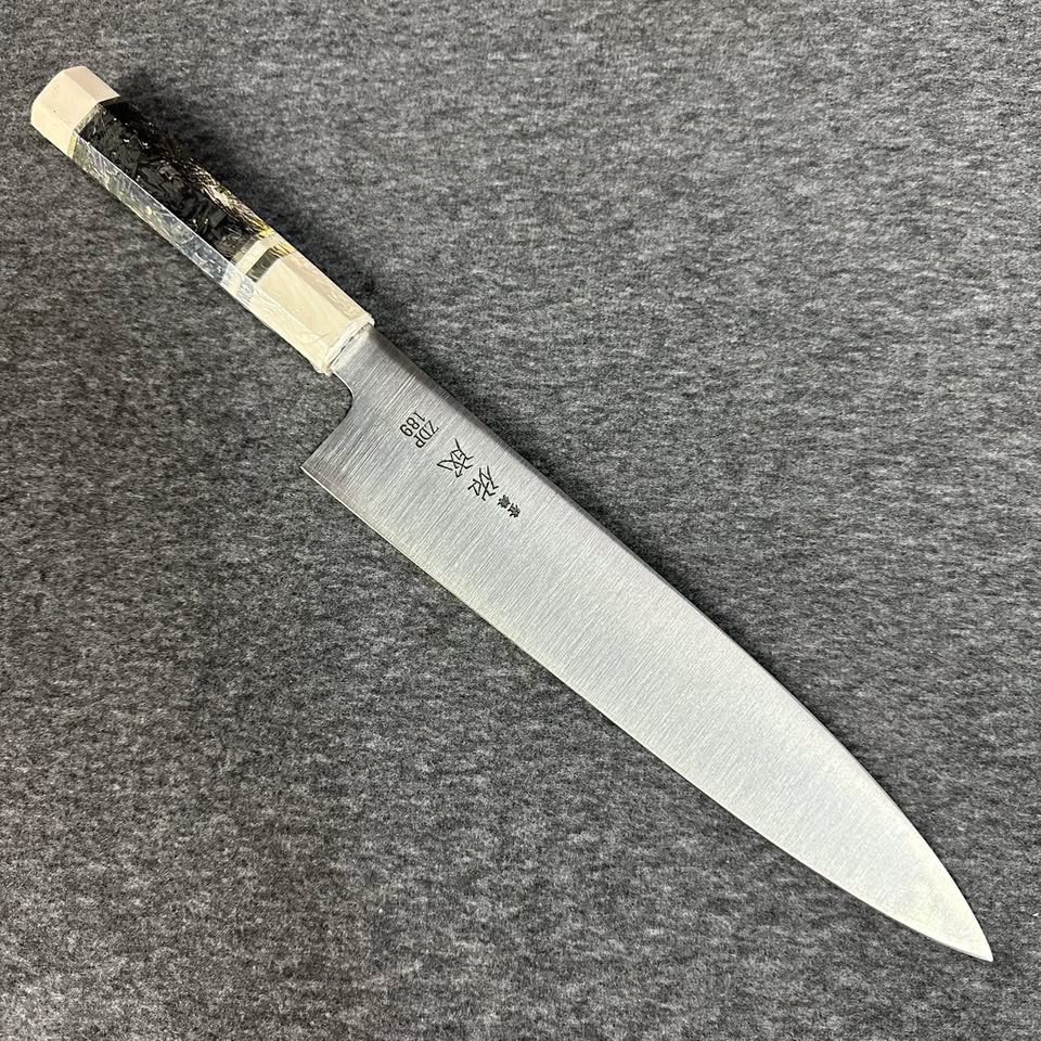 台中菜刀王日本佑成 ZDP189粉末HSS鋼 牛刀 270mm ～全館超取免運～-細節圖5