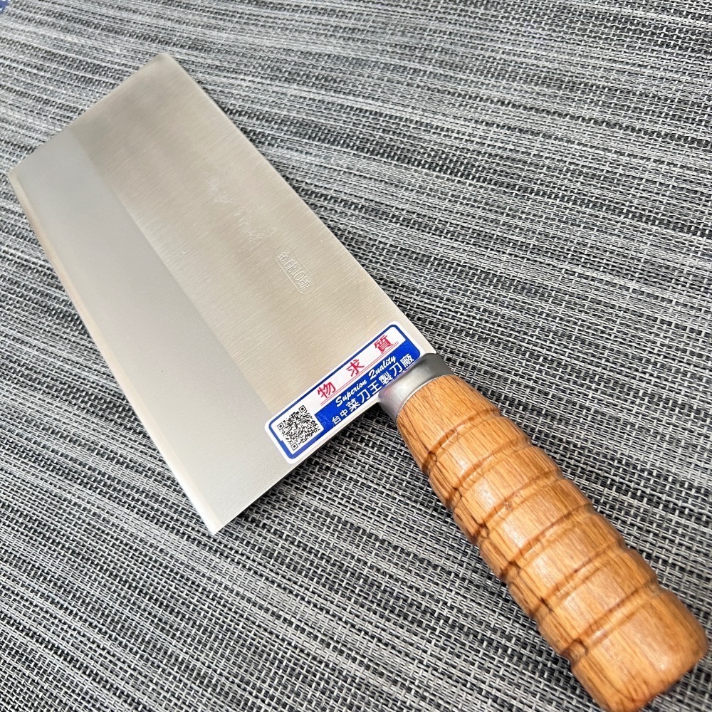 台中菜刀王 香港型1號片刀-VG10(不銹）港式燒臘 ～全館超取免運～-細節圖2