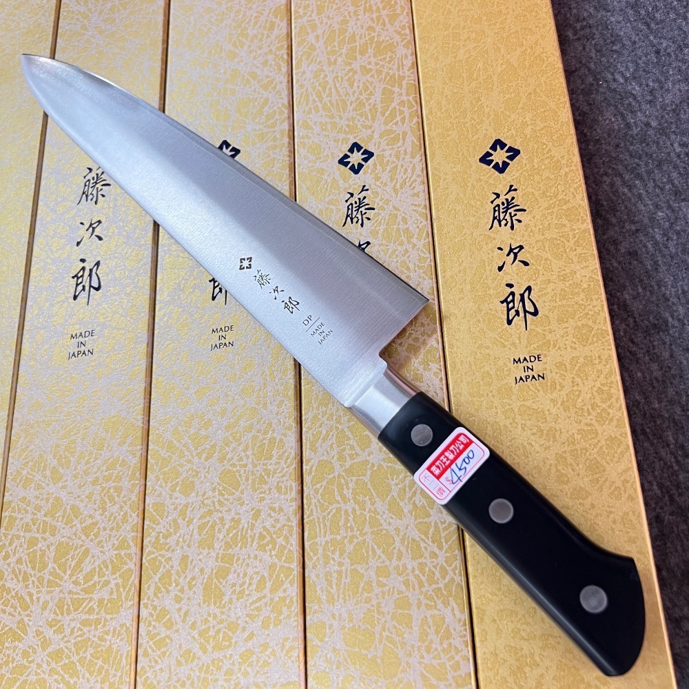台中菜刀王 藤次郎 DP VG-10 F-811 專業 主廚刀 西式 牛刀 300mm ～全館超取免運～-細節圖2