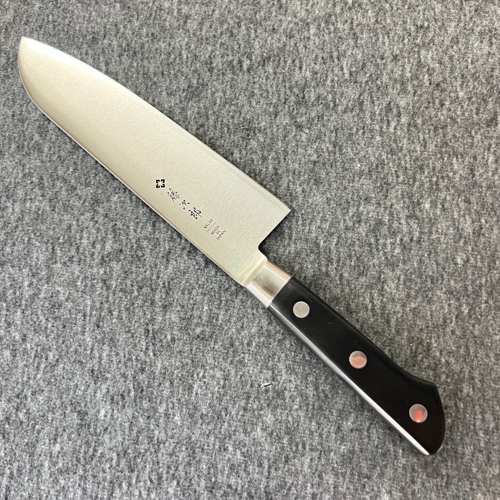 台中菜刀王 藤次郎DP F-500 主廚刀 西式 三德刀210mm ～全館超取免運～-細節圖2