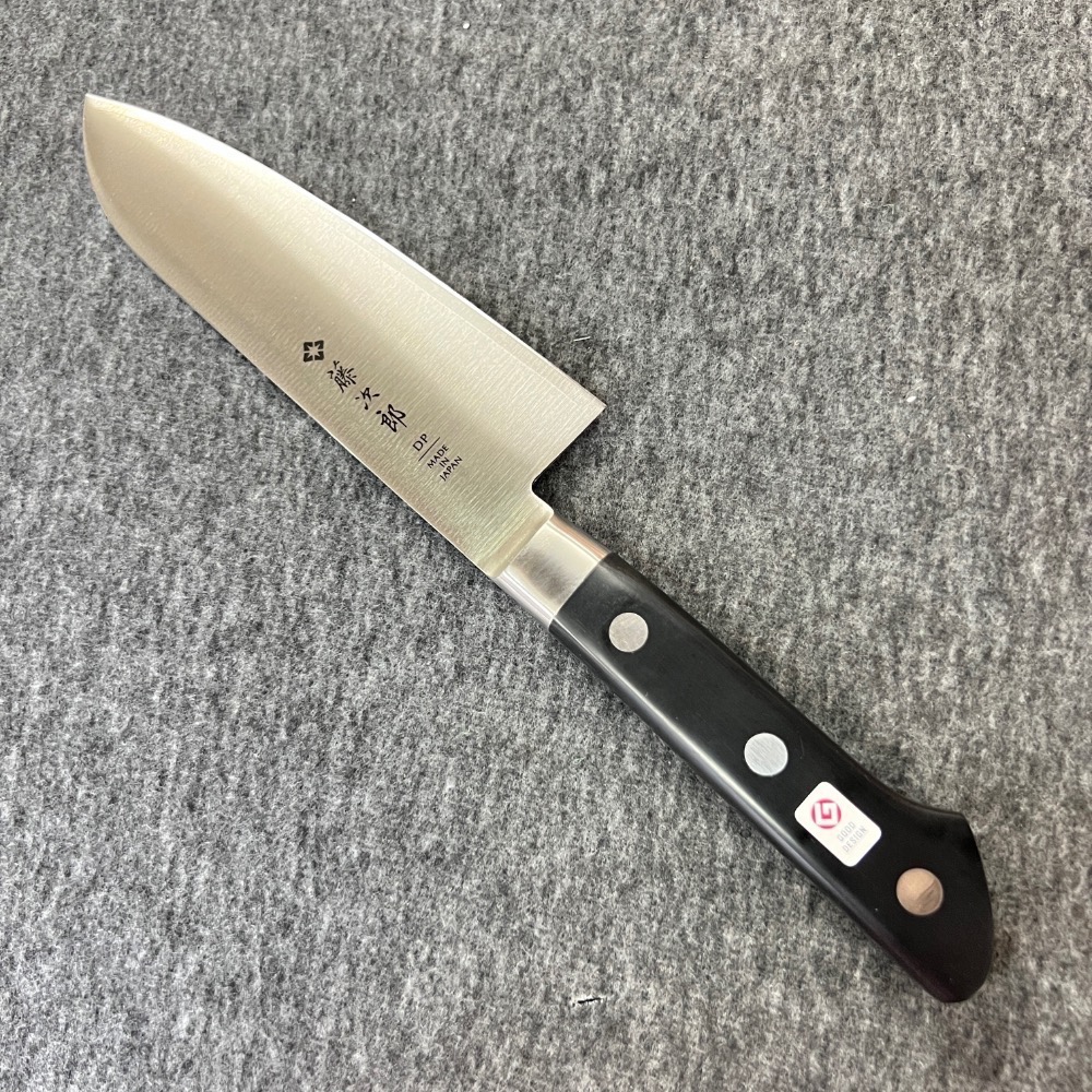 台中 菜刀王 藤次郎DP F-503 西式 主廚刀 三德刀170mm ～全館超取免運～-細節圖2