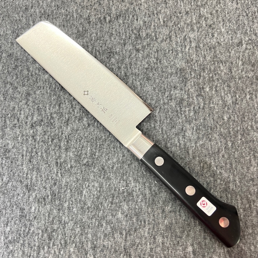 台中菜刀王 藤次郎DP F-502 薄刃型廚刀 165mm 頂級薄刃包丁 菜切～全館超取免運～-細節圖2