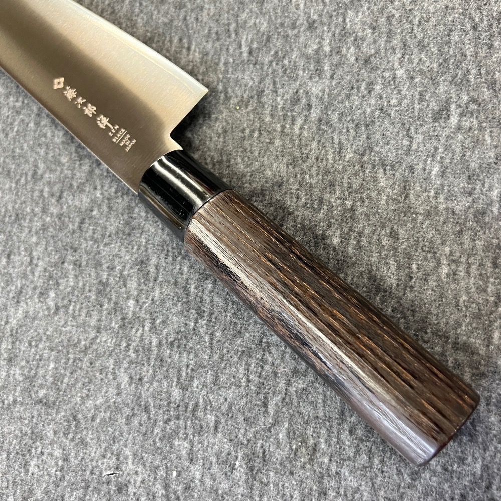 台中菜刀王 藤次郎 BLACK 黑禪 FD-1565 主廚刀 西式 牛刀 240mm ～全館超取免運～-細節圖3