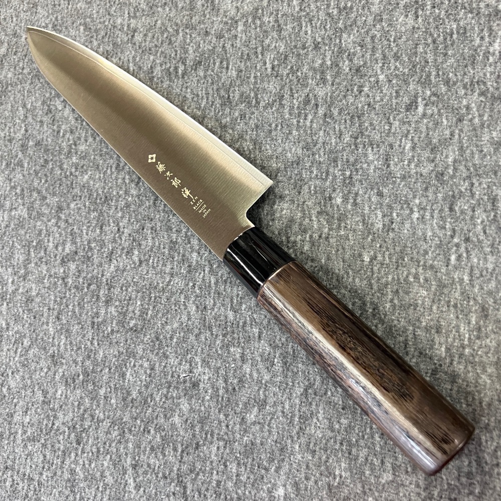 台中菜刀王 藤次郎 BLACK 黑禪 FD-1566 牛刀 270mm ～-細節圖2