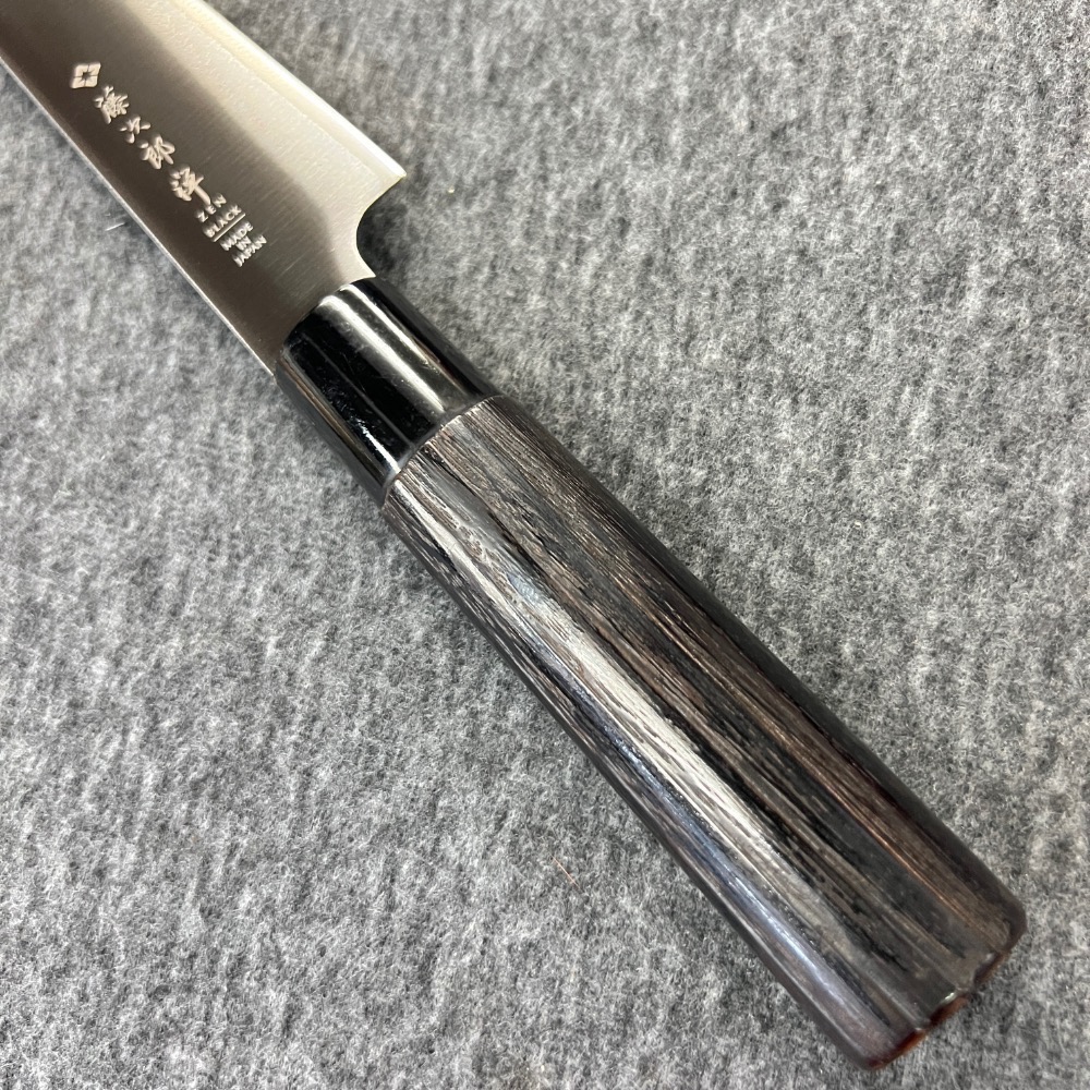 台中菜刀王 藤次郎 FD-1569 BLACK 黑禪 萬用細身刀 210mm-細節圖3