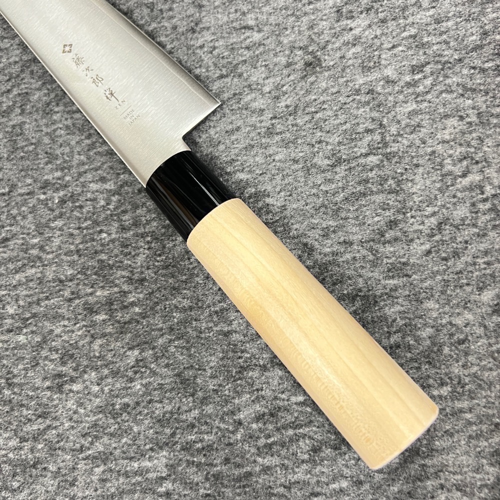 台中菜刀王 藤次郎 vg10 白禪  21cm 朴木木柄 FD-564-細節圖2