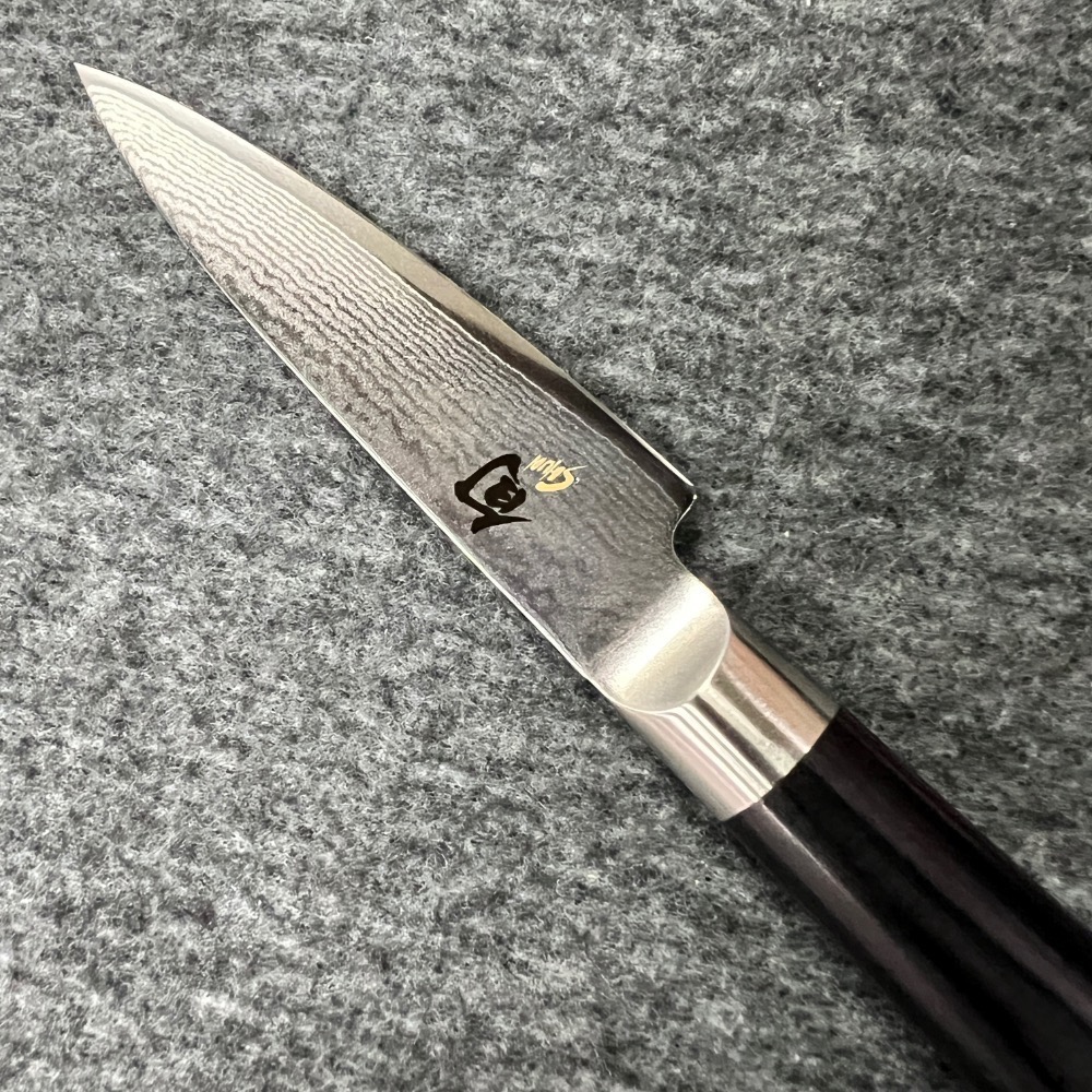 台中菜刀王 旬 DM-0700 大馬士革水果刀 85mm ～全館超取免運～-細節圖2