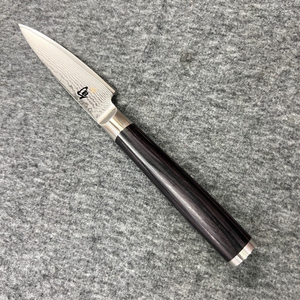 台中菜刀王 旬 DM-0700 大馬士革水果刀 85mm ～全館超取免運～-細節圖3