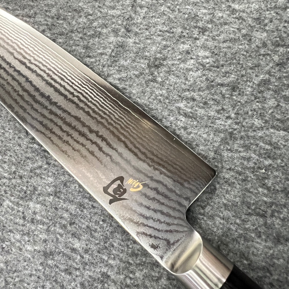 台中菜刀王 旬 日本製大馬士革鋼高級主廚用刀 牛刀 25cm DM-0707(菜刀 切肉 切魚 料理～全館超取免運～-細節圖3