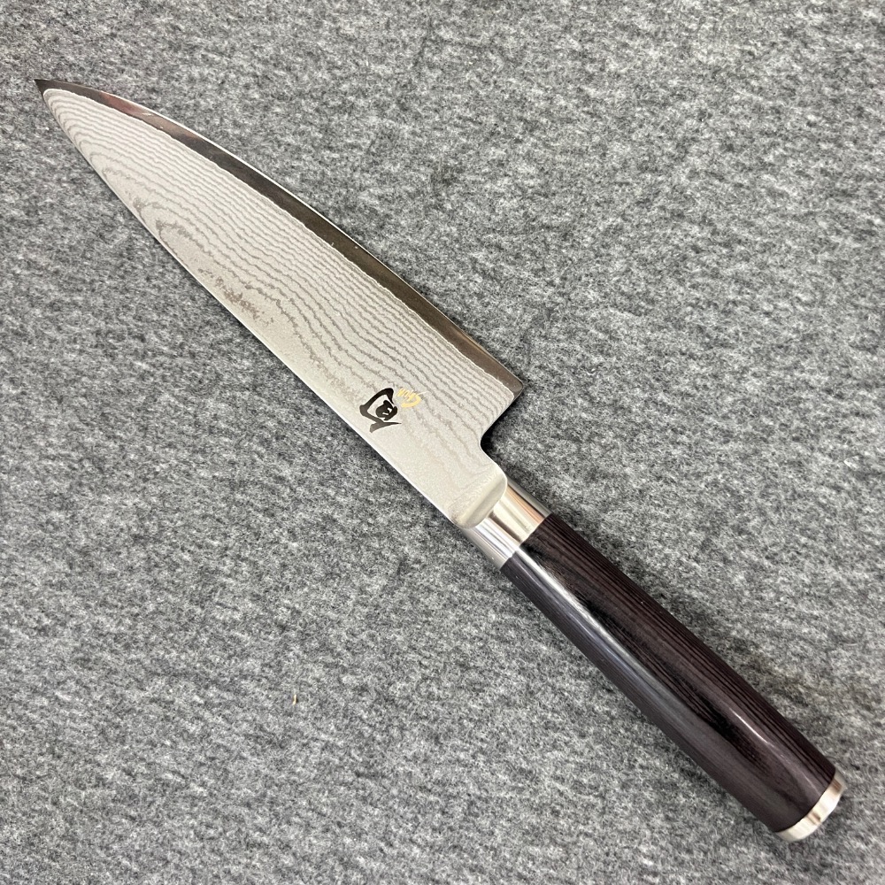 台中菜刀王 旬 Classic 日本製大馬士革鋼主廚刀 牛刀 20cm DM-0706 切肉 切魚-細節圖2