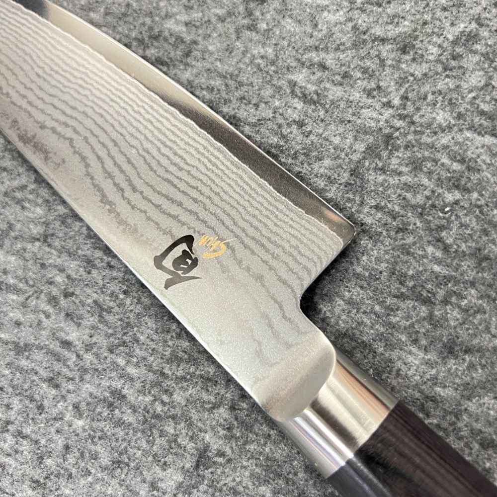 台中菜刀王 旬 Classic 日本製大馬士革鋼主廚刀 牛刀 20cm DM-0706 切肉 切魚-細節圖3