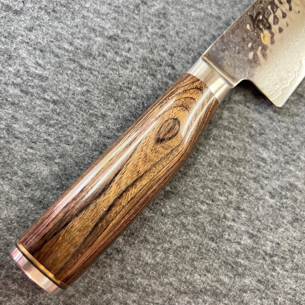 台中菜刀王 旬 TDM-0702 料理刀 主廚刀 搥紋三德刀 180mm ～全館超取免運～-細節圖4