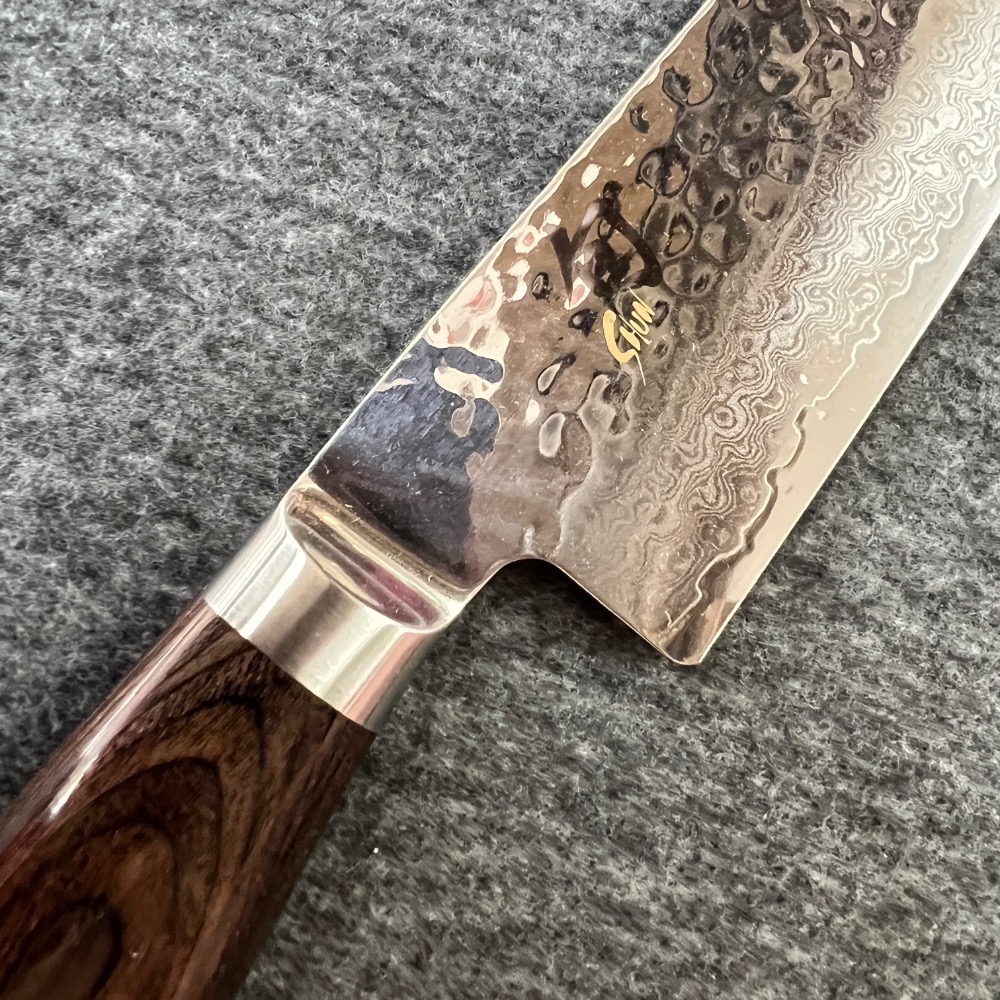 台中菜刀王 旬 TDM-0702 料理刀 主廚刀 搥紋三德刀 180mm ～-細節圖3