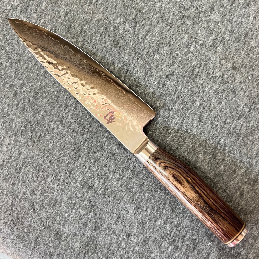 台中菜刀王 旬 TDM-0707 搥紋主廚刀 牛刀 料理刀 250mm ～全館超取免運～-細節圖2