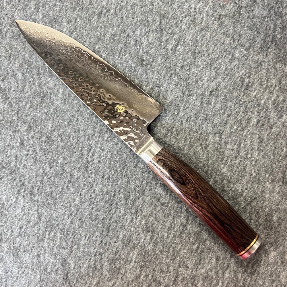 台中菜刀王 旬 SHUN PREMIER 搥紋 小主廚刀 TDM-0723 15cm ～-細節圖2